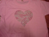 Heart Bling Tshirt